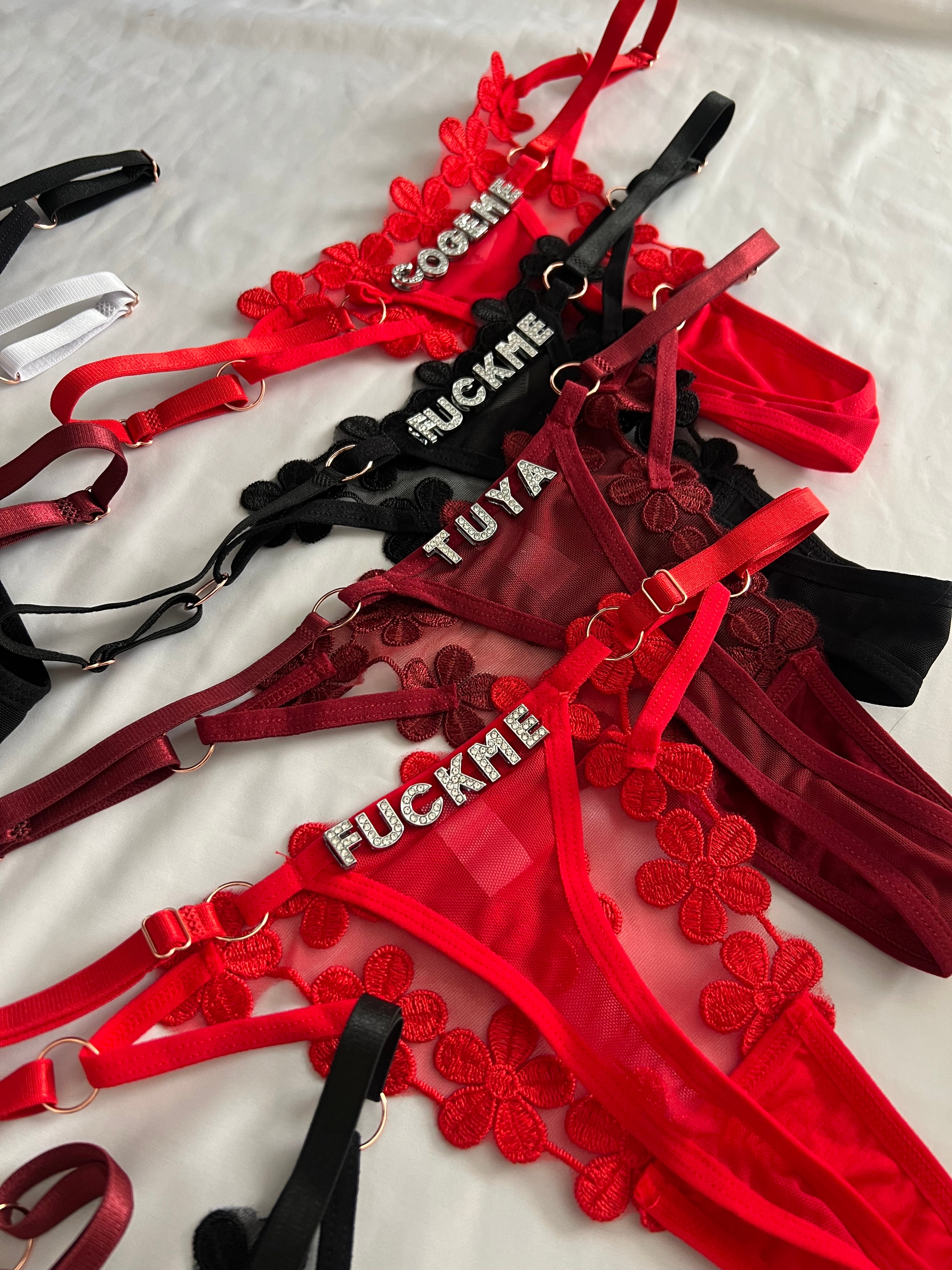 Panty con letras