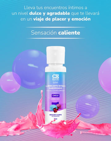 Lubricante Saborizado Chicle Elixir – 30 ml