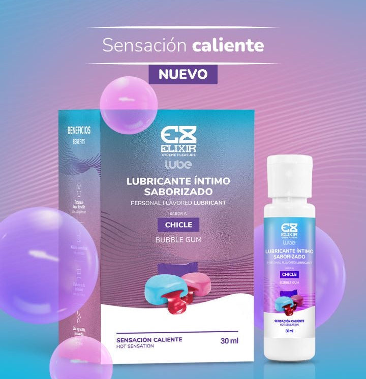 Lubricante Saborizado Chicle Elixir – 30 ml