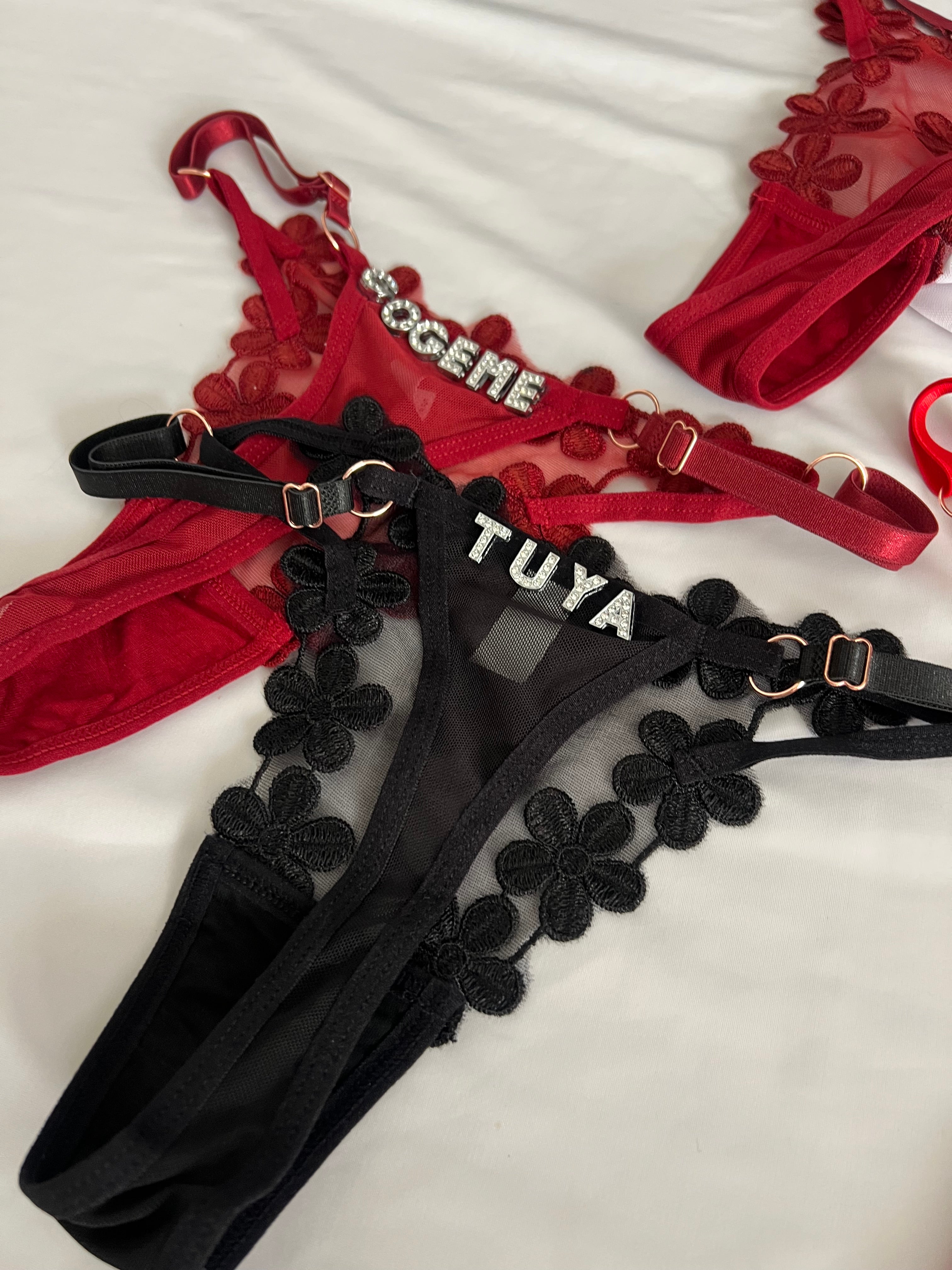 Panty con letras